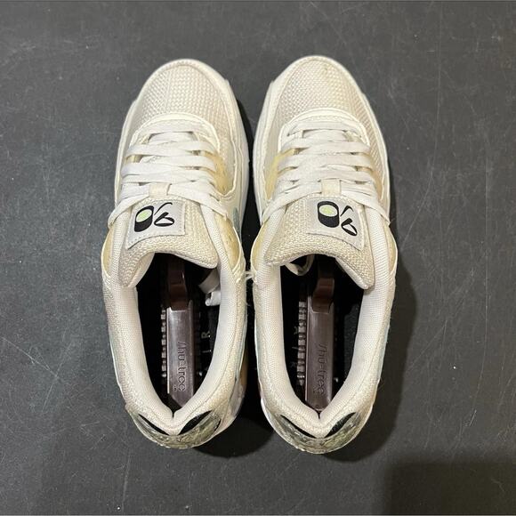 Nike Air Max 90 Shoes Womens 8.5 Summit White Mesh Low Top Athletic Sneakers - Picture 9 of 11